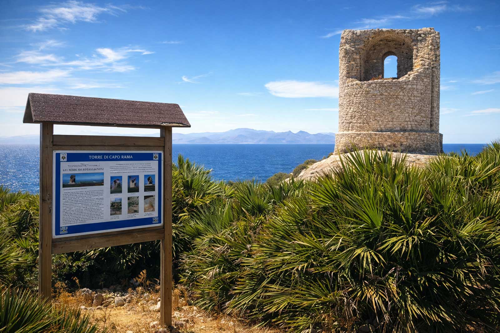 Riserva Naturale di Capo Rama a Terrasini: scogliere e natura